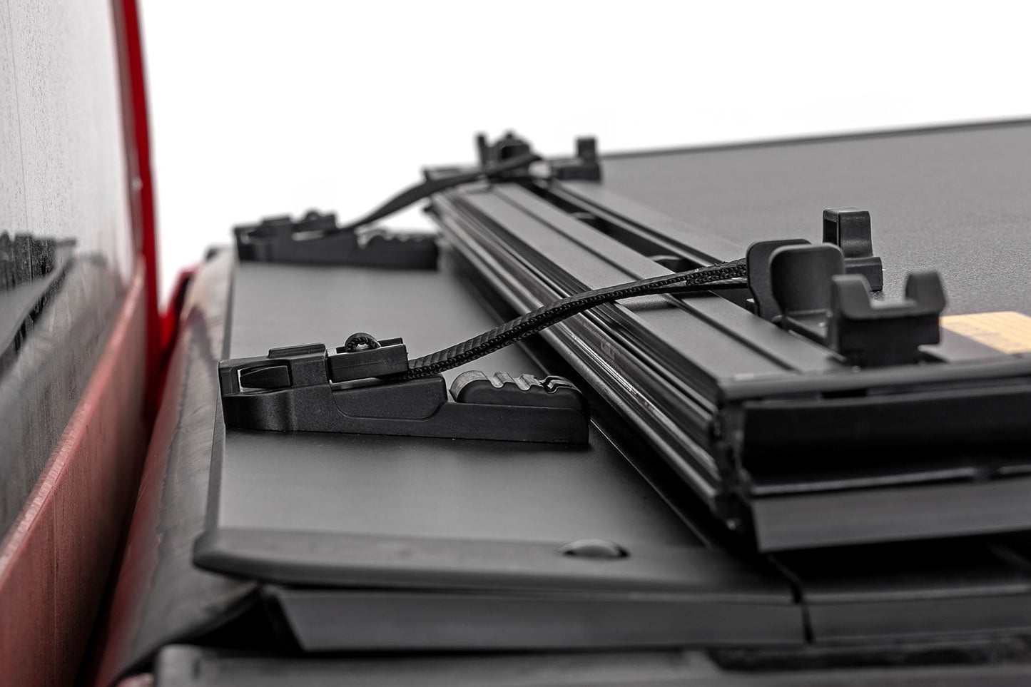 Hard Tri-Fold Flip Up Bed Cover | 6'7" Bed | Chevy/GMC Sierra 1500 (19-26)/Silverado 1500 (19-26) - Image 6