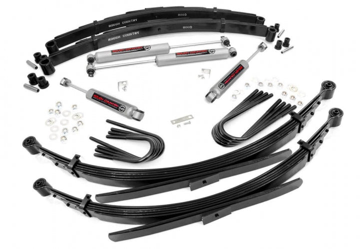 4 INCH LIFT KIT 52" RR SPRING | GMC C15/K15 TRUCK/HALF-TON SUBURBAN (69-72)