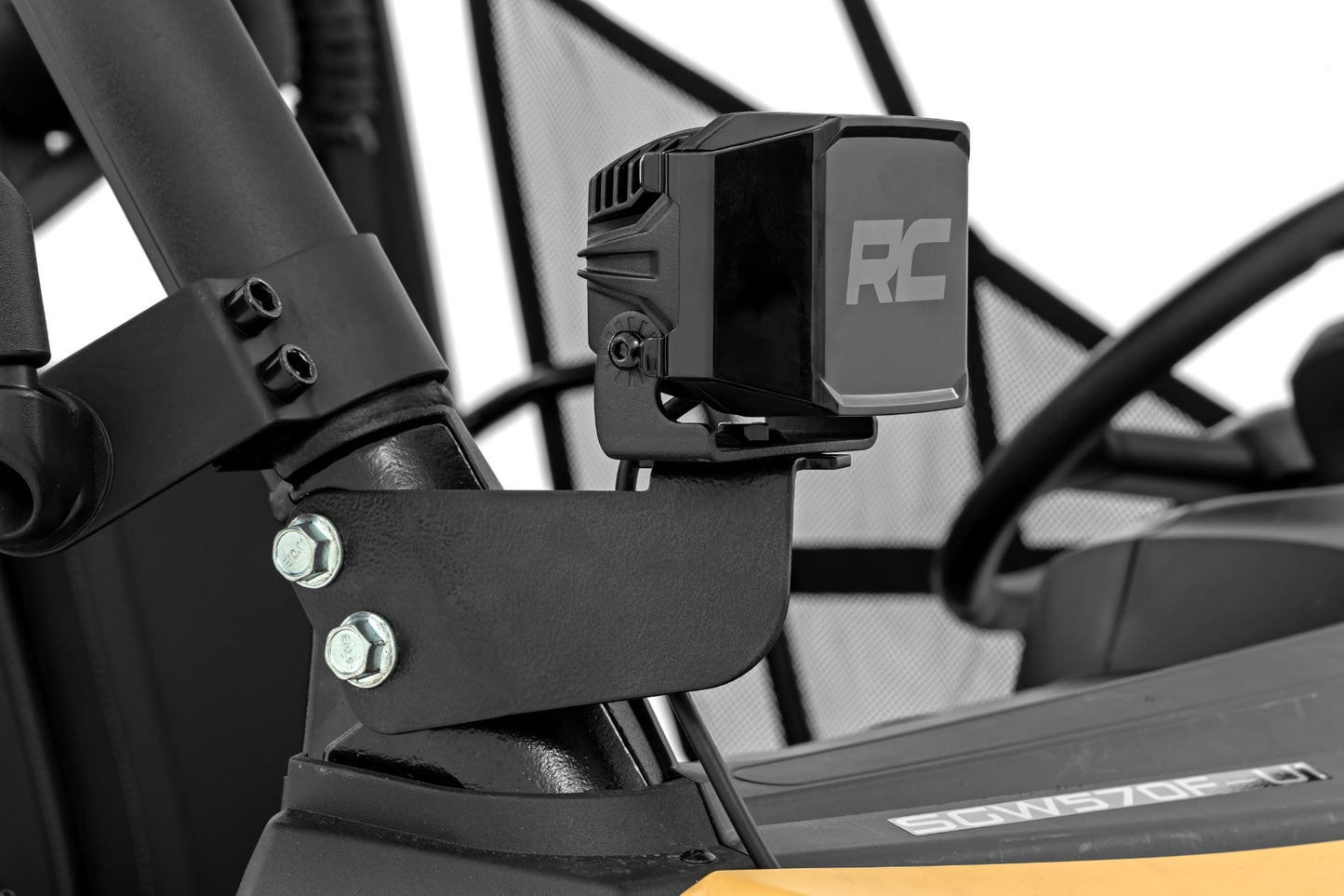 LED Light Kit | Front Mount | 2" Black Pair | Segway 570 F - Image 6