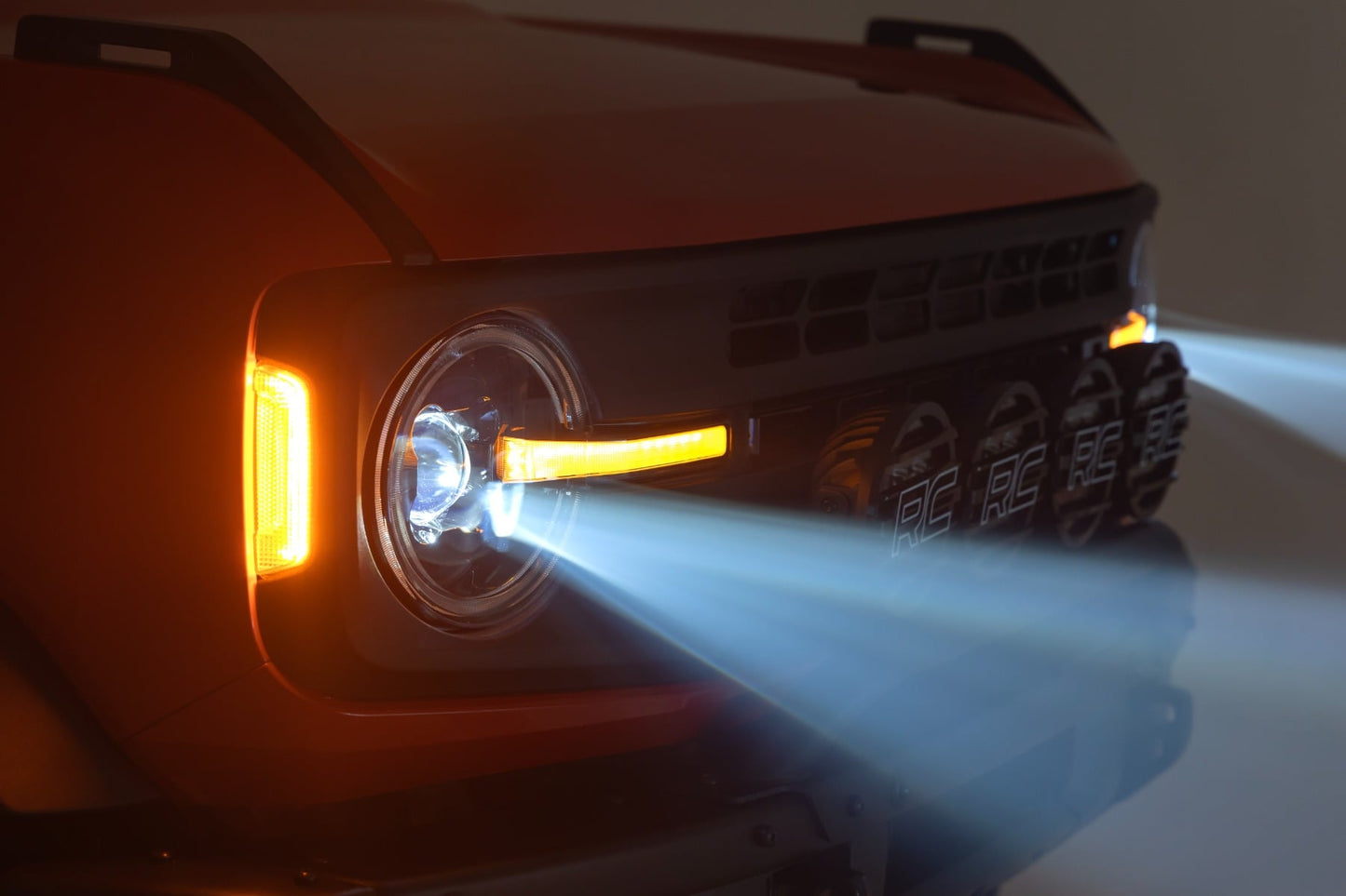 DRL Halo LED Headlights | DOT Approved | Ford Bronco 4WD (2021-2025) - Image 6