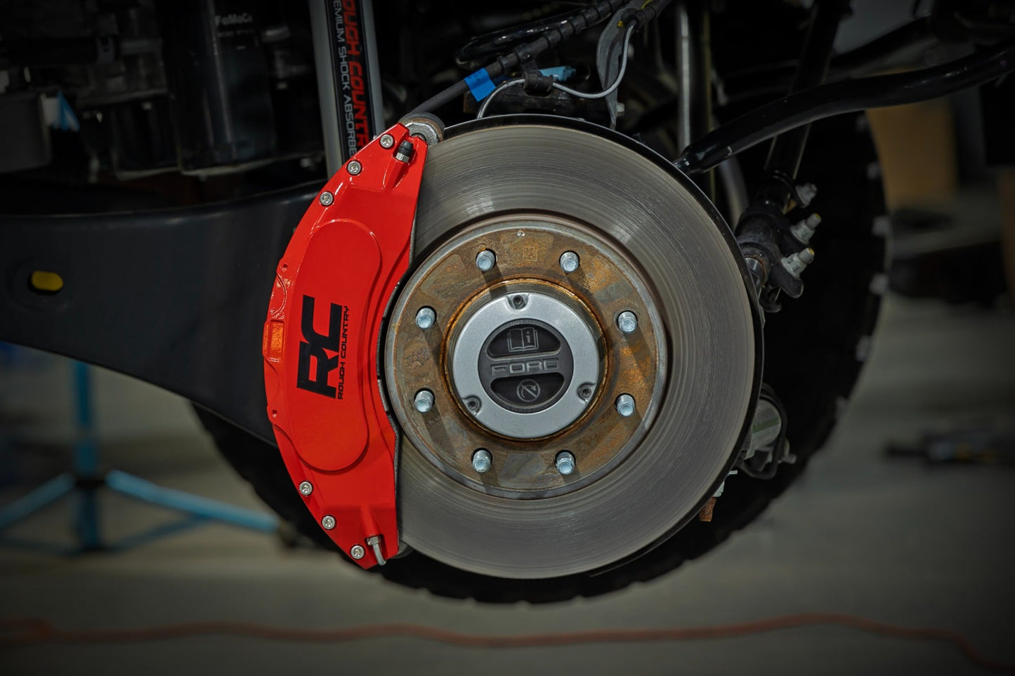 Caliper Covers | Front and Rear | Red | Ford F-250/F-350 Super Duty (23-26) - Image 6