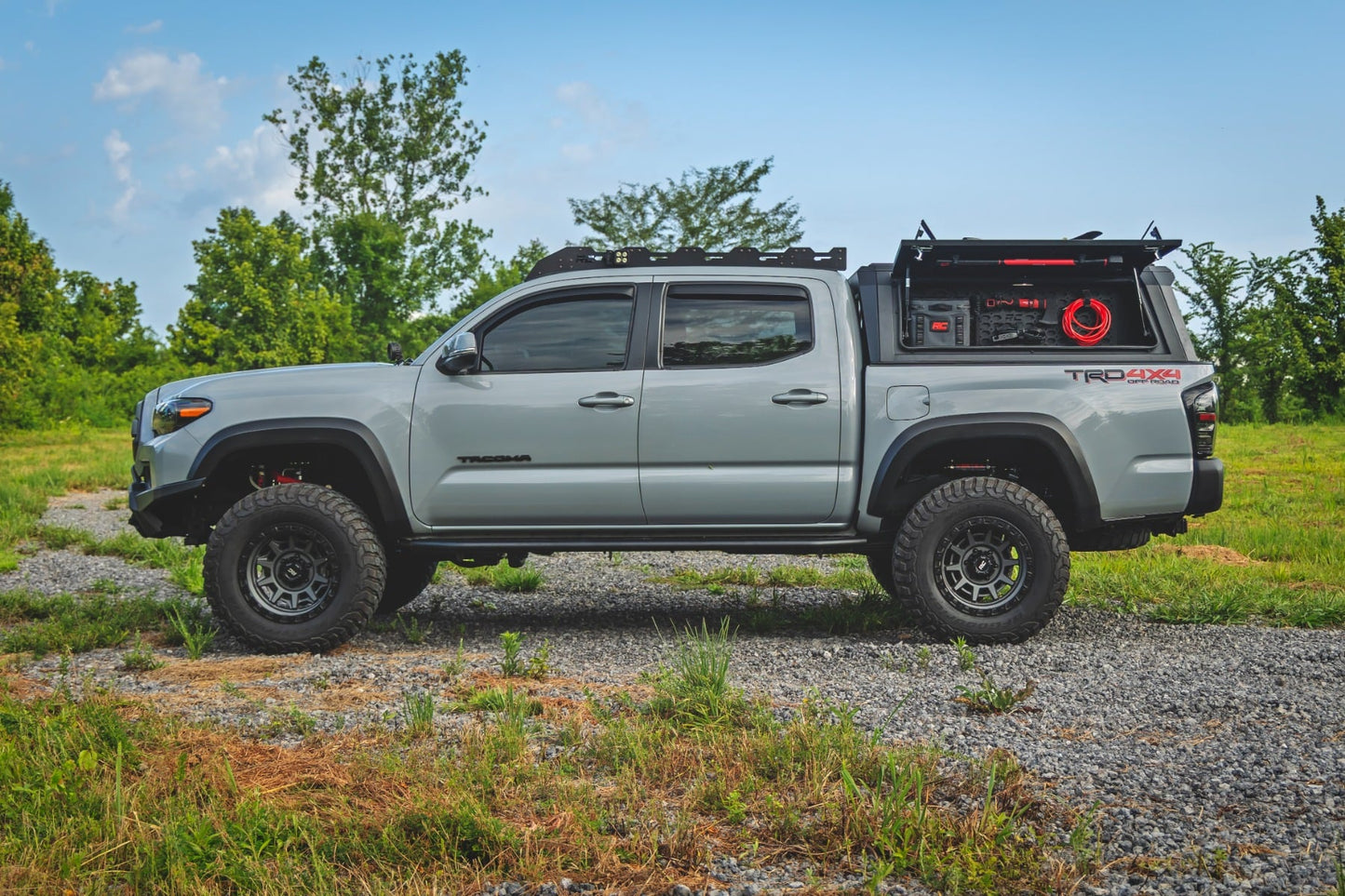 Bed Cap Molle Panel Side Storage Bin | Drivers Side | Toyota Tacoma (16-23) - Image 6