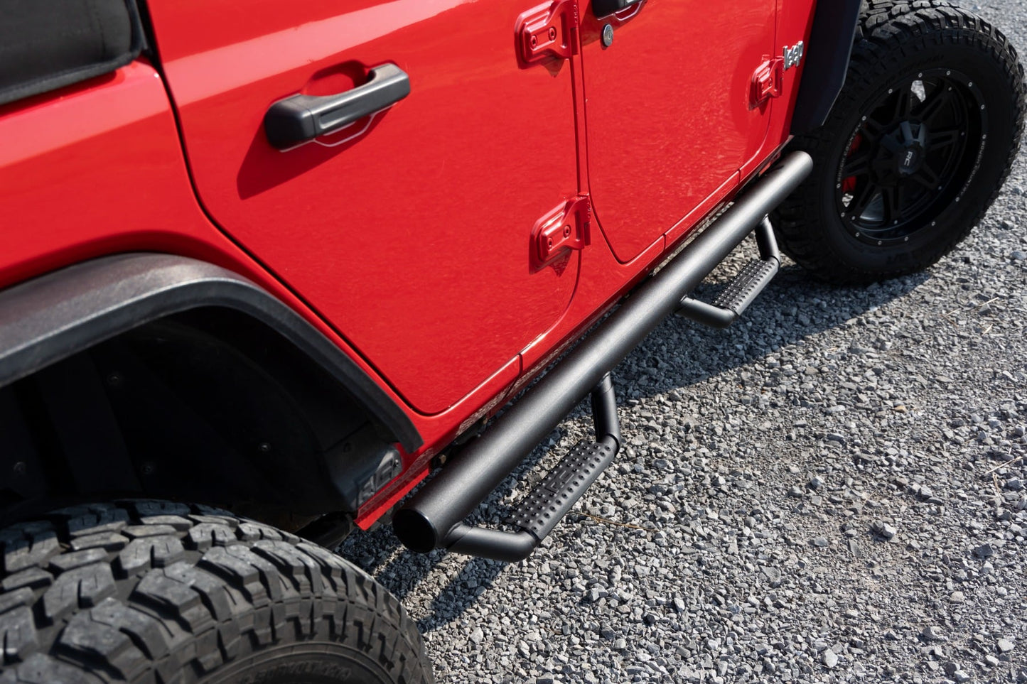 Nerf Steps | Wheel to Wheel | 4 Door | Jeep Wrangler Unlimited 2WD/4WD (07-18) - Image 6