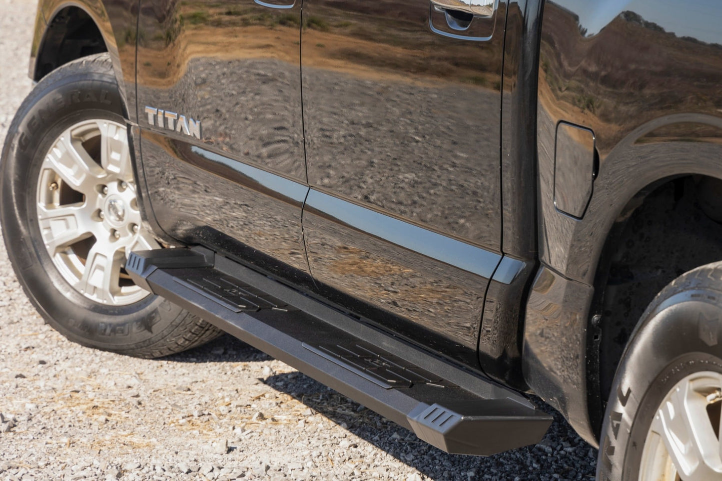 HD2 Aluminum Running Boards | Crew Cab | Nissan Titan 2WD/4WD (2004-2024) - Image 6