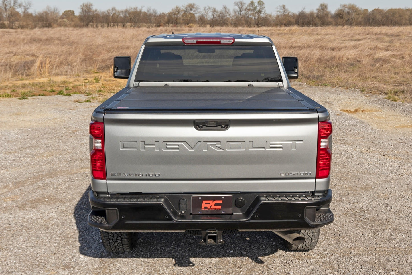 Hard Tri-Fold Flip Up Bed Cover | 6'9" Bed | Chevy/GMC Silverado/Sierra 2500HD/3500HD (20-26) - Image 6