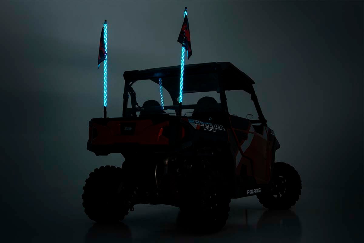 Multi-Color LED | Whip | 4' Long | Pair - Image 6