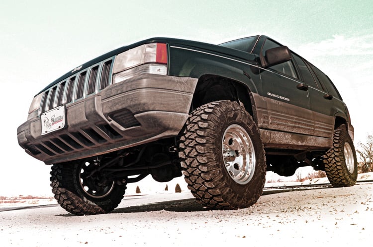 3.5 Inch Lift Kit | V-6 Motor | Jeep Grand Cherokee ZJ 2WD/4WD (1993-1998) - Image 2