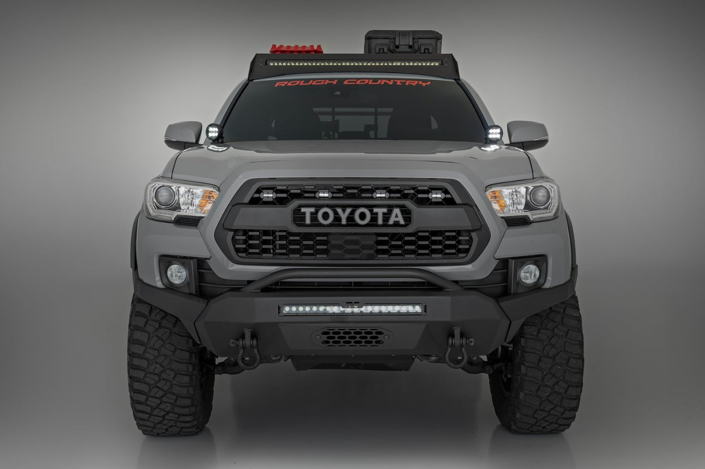 LED Light Kit | Ditch Mount | Black Series Round | 3.5 Inch | Amber DRL | Toyota Tacoma (16-23) - Image 6