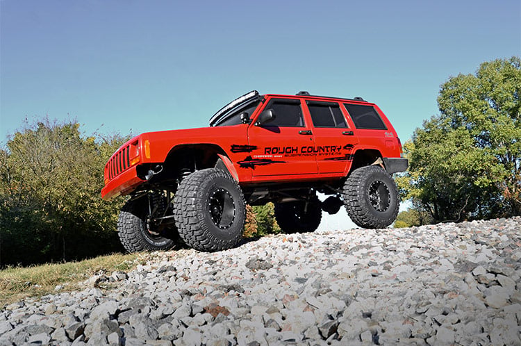 LED Light Mount | Upper Windshield | 50" Curved | Jeep Cherokee XJ (84-01) - Image 3