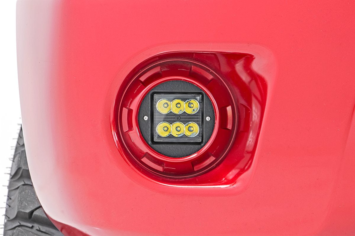 LED Light Kit | Fog Mount | 2" Black Pair | Spot | Nissan Frontier (05-20) - Image 6