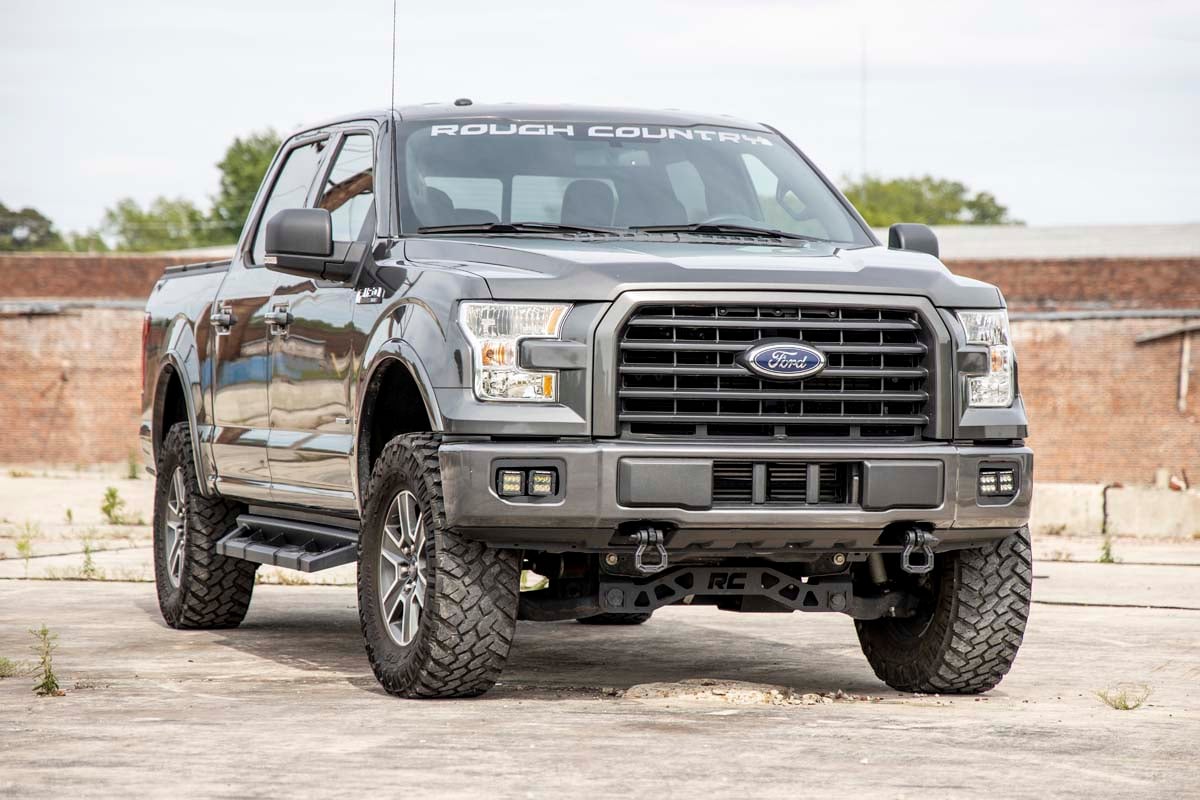 LED Light Kit | Fog Mount | Dual 2" Black Pairs | SAE | Ford F-150 (15-17) - Image 6