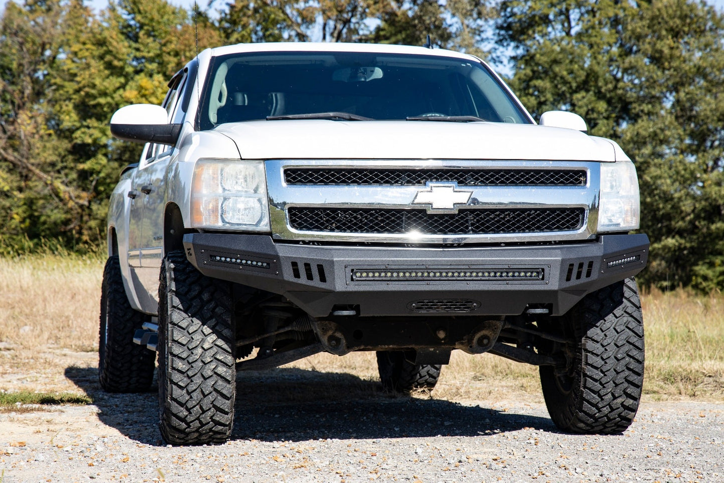 Front High Clearance Bumper | BLK LEDs | Chevy Silverado 1500 2WD/4WD (07-13) - Image 6