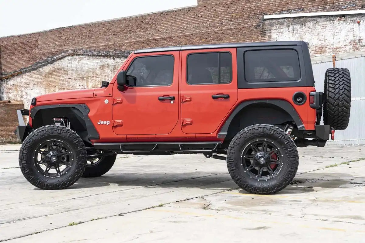 AL2 DROP STEPS JEEP WRANGLER JL 4WD (2018-2023)
