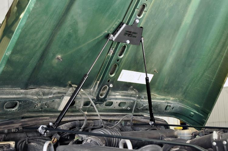 Hood Struts | Hydraulic | Jeep Wrangler TJ (97-06)/Wrangler Unlimited (04-06) - Image 2
