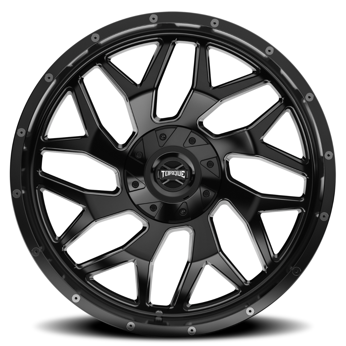 Torque Vortex | Satin Black | 20x9 | 6x5.5/6x135 | -12mm - Image 4