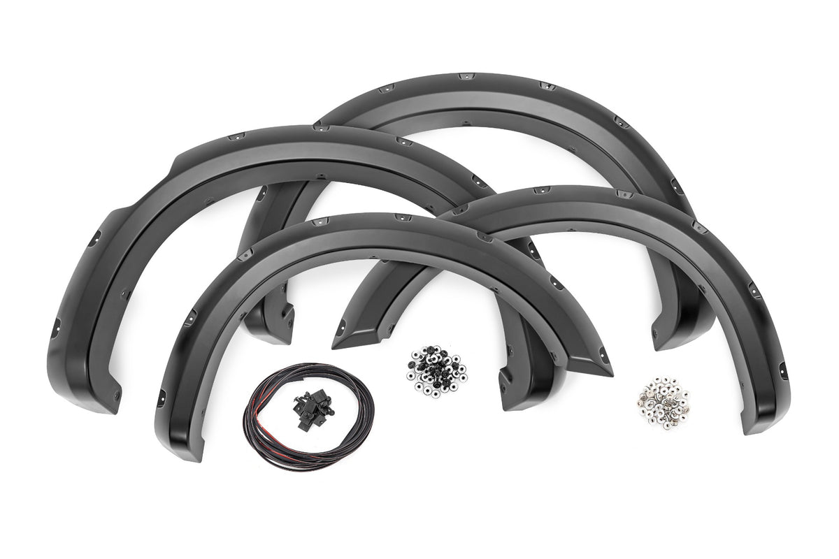 Pocket Fender Flares | KH3 Super Black | Nissan Titan 2WD/4WD (2017-2024) - Image 2