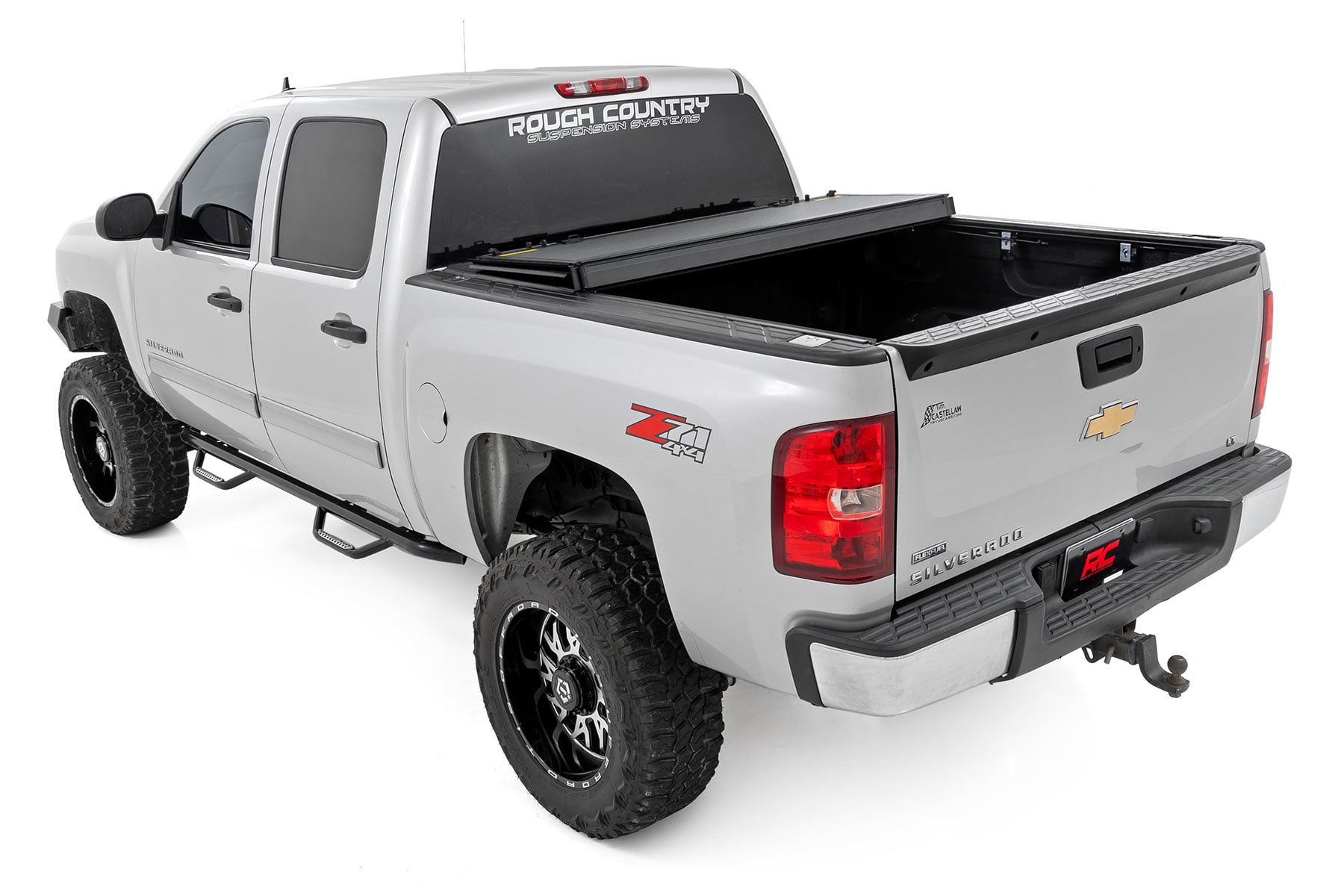 Hard Tri-Fold Flip Up Bed Cover | 5'9" Bed | Chevy/GMC 1500 (07-13) - Image 3