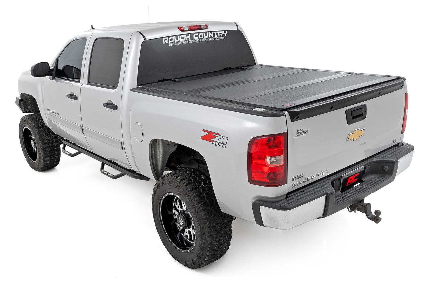 Hard Tri-Fold Flip Up Bed Cover | 5'9" Bed | Chevy/GMC 1500 (07-13) - Image 5