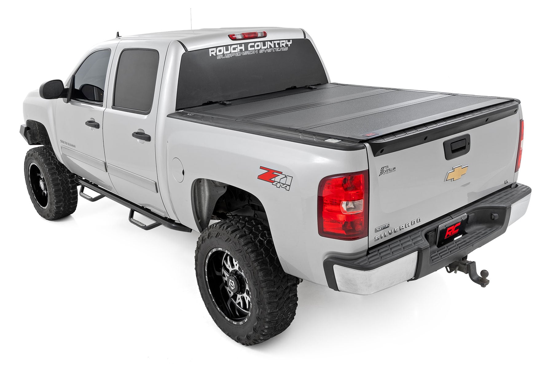 Hard Tri-Fold Flip Up Bed Cover | 5'9" Bed | Chevy/GMC 1500 (07-13) - Image 5