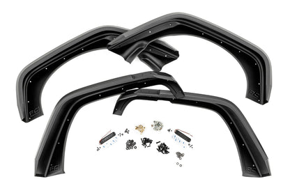 High Clearance LED Flat Fender Flare Kit | UV Treated | Jeep Wrangler JK (07-18) - Image 5