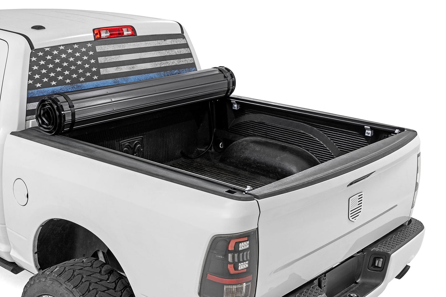 Hard Roll Up Bed Cover | 5'7" Bed | Ram 1500 (09-18)/2500 (09-26) - Image 2