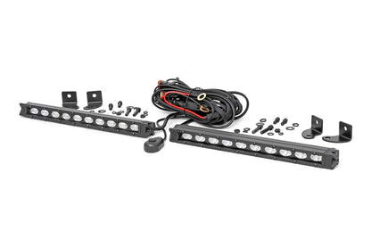 10 Inch Black Series LED Light Bar | Slim Line| Pair - Image 2