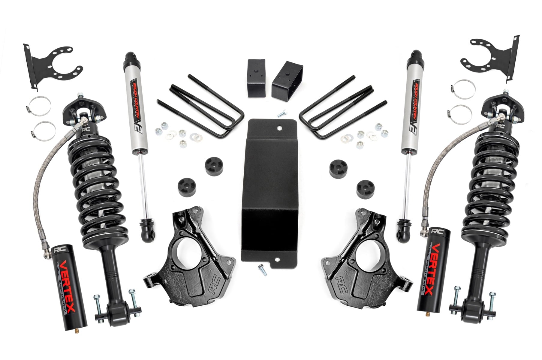 3.5 Inch Lift Kit | Cast Steel LCA | Vertex/V2 | Chevy/GMC 1500 (07-13)