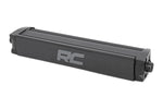 12 Inch Black Series LED Light Bar | Single Row | Amber DRL - Image 2