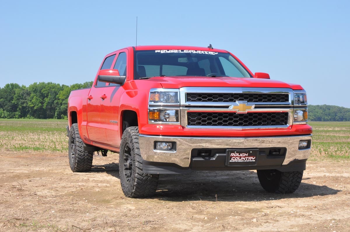 2.5 Inch Leveling Kit | Stamped Steel | Chevy/GMC Sierra 1500 (16-18)/Silverado 1500 (07-18) - Image 3