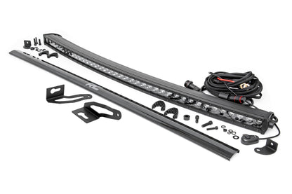 LED Light Kit | Roof Mount | 40" Black Single Row | Jeep Cherokee KL (14-23) - Image 5
