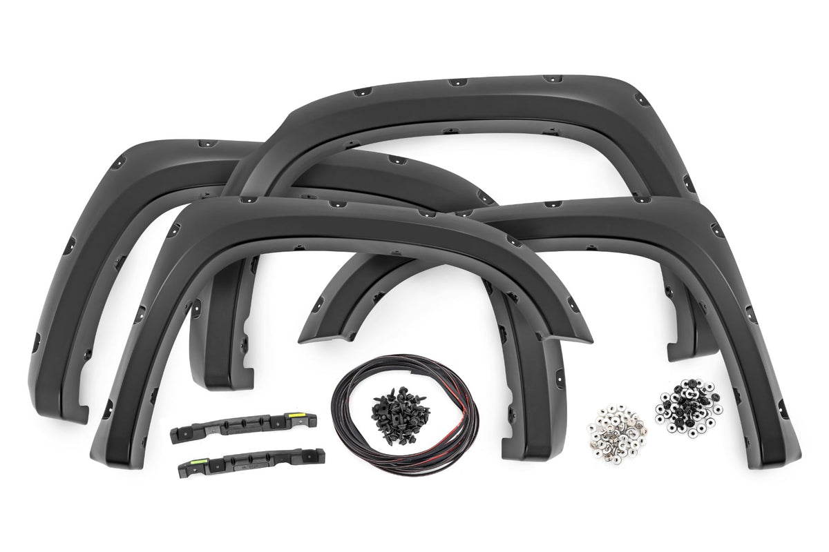 Pocket Fender Flares | 1D6 Silver Sky Metallic | Toyota Tundra 2WD/4WD (14-21)