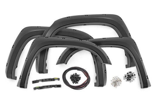 Pocket Fender Flares | 4X4 Smoked Mesquite | Toyota Tundra 2WD/4WD (14-21)