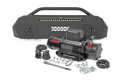 Front Bumper | Hybrid | 20" Blk DRL LED | 9500S | Toyota Tacoma (16-23)