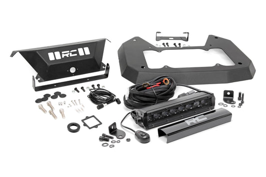Spare Tire Carrier Delete | 8 Inch BLK Ser LED | Jeep Wrangler JL (18-24)