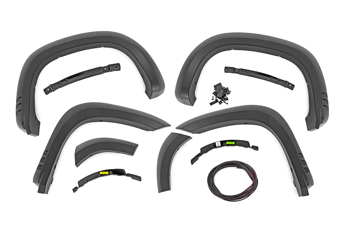 Fender Flares | SF1 | GAN Silver Ice Metallic | Chevy Silverado 1500 (19-26)