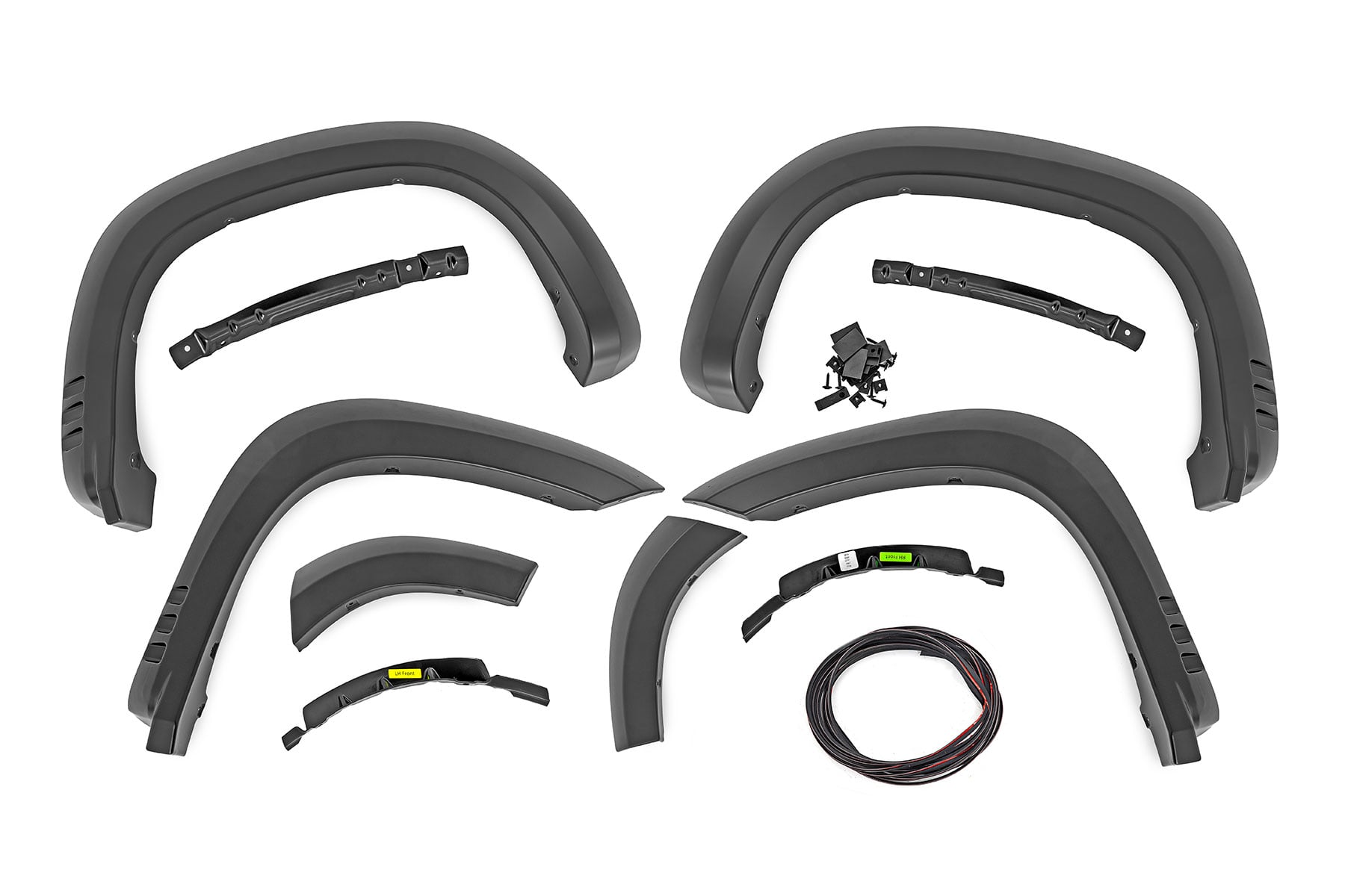 Fender Flares | SF1 | GB8 Mosaic Black | Chevy Silverado 1500 2WD/4WD (19-26)