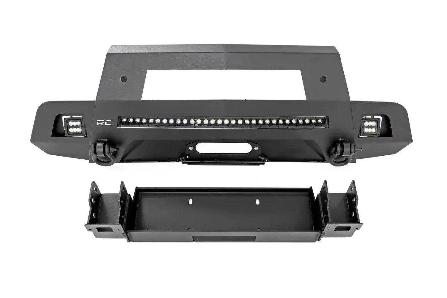 HIDDEN WINCH BUMPER CHEVY SILVERADO 1500 2WD/4WD (2019-2022)