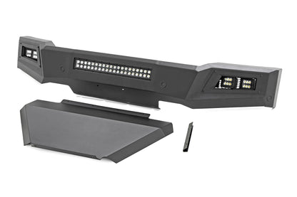 High Clearance Front Bumper | LED Lights & Skid Plate | Chevy Silverado 1500 (19-22) - Image 2