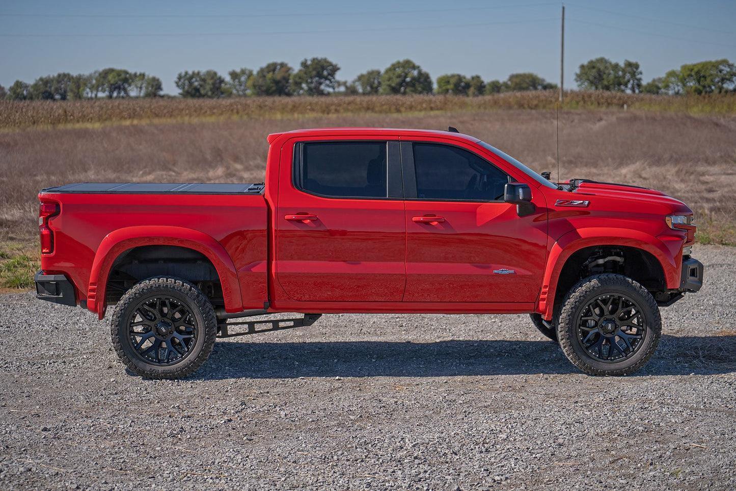 Hard Tri-Fold Flip Up Bed Cover | 5'10" Bed | Chevy/GMC Sierra 1500 (19-26)/Silverado 1500 (19-26) - Image 3