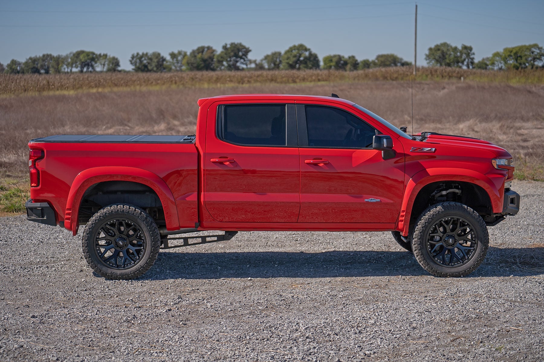 Hard Tri-Fold Flip Up Bed Cover | 5'10" Bed | Chevy/GMC Sierra 1500 (19-26)/Silverado 1500 (19-26) - Image 3