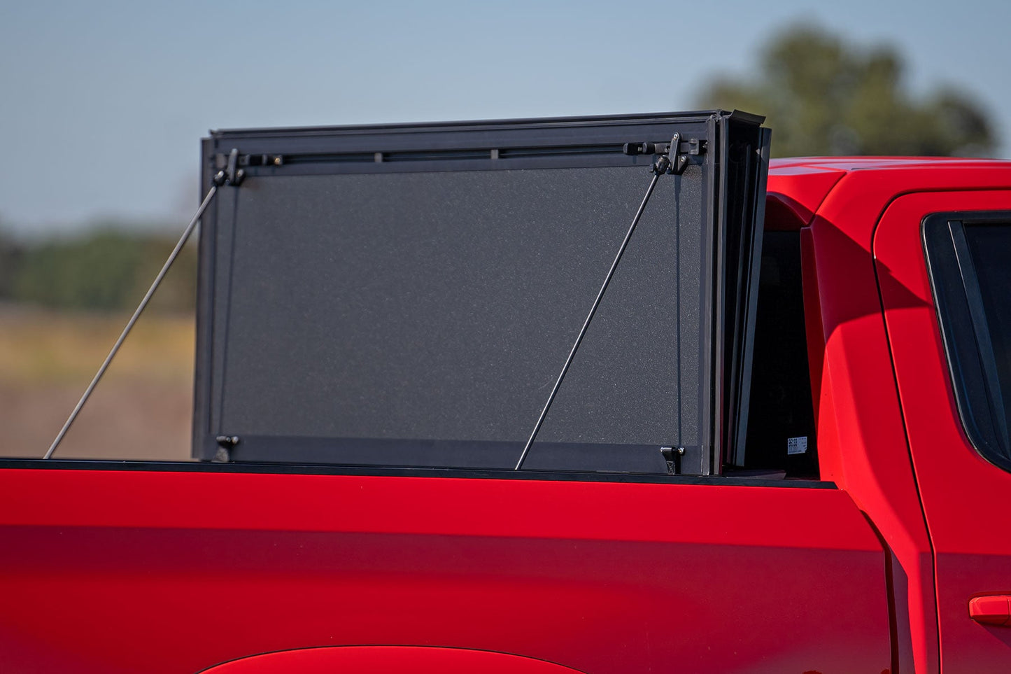 Hard Tri-Fold Flip Up Bed Cover | 6'7" Bed | Chevy/GMC Sierra 1500 (19-26)/Silverado 1500 (19-26) - Image 3