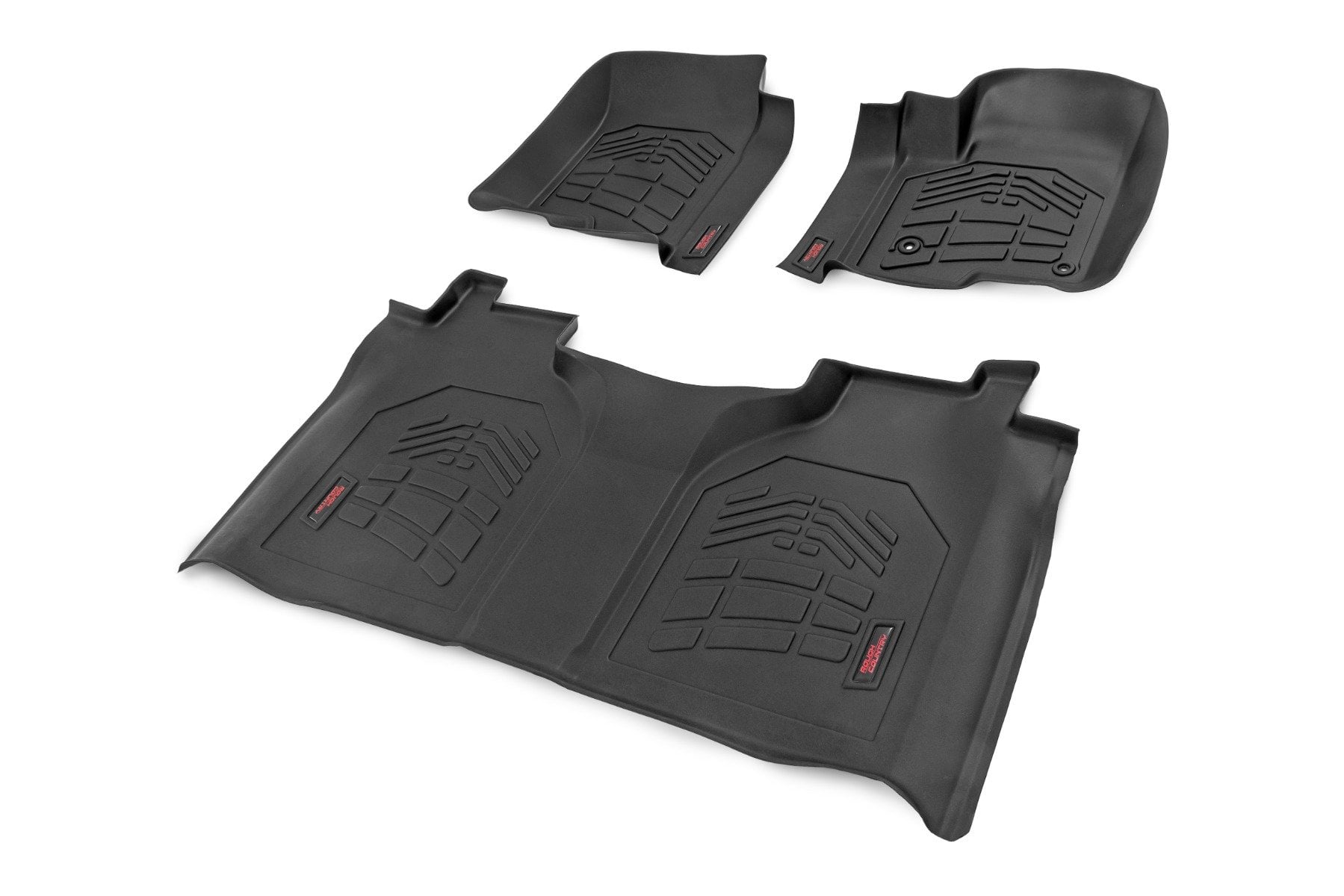 Sure-Fit Floor Mats | FR & RR | FR Bucket | Crew | Chevy/GMC 1500/2500HD/3500HD (19-26) - Image 4