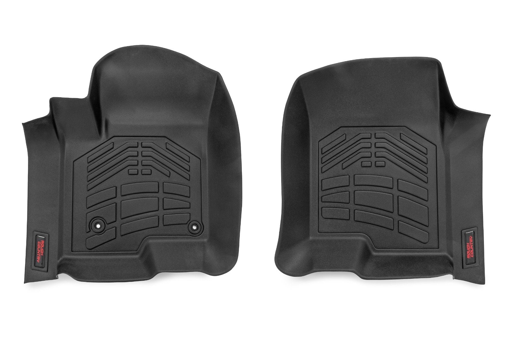 Sure-Fit Floor Mats | FR & RR | FR Bucket | Crew | Chevy/GMC 1500/2500HD/3500HD (19-26) - Image 3