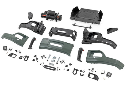 Front FXS Bumper | 12000S | GBD Cypress Gray | Chevy Silverado 1500 2WD/4WD (2023-2026) - Image 6