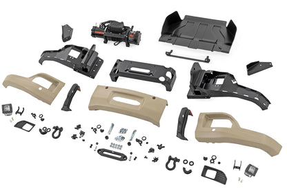 Front FXS Bumper | 12000S | GTL Sand Dune | Chevy Silverado 1500 2WD/4WD (2023-2026) - Image 6