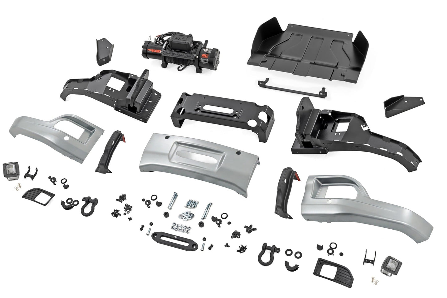 Front FXS Bumper | 12000S | GAN Silver Ice Metallic | Chevy Silverado 1500 2WD/4WD (2023-2026) - Image 6