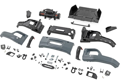 Front FXS Bumper | 12000S | GNO Slate Gray | Chevy Silverado 1500 2WD/4WD (2023-2026) - Image 6
