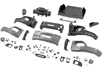 Front FXS Bumper | 12000S | GXD Sterling Grey Metallic | Chevy Silverado 1500 (2023-2026) - Image 6
