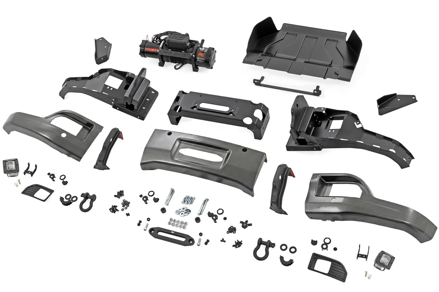 Front FXS Bumper | 12000S | G6M Dark Ash | Chevy Silverado 1500 2WD/4WD (2023-2026) - Image 6