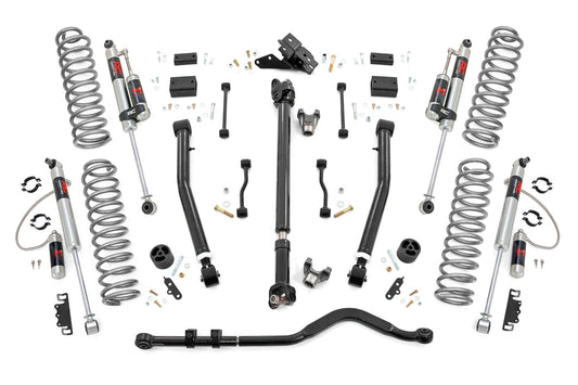 3.5 Inch Lift Kit | Adj Lower | FR D/S | M1R | Jeep Wrangler Unlimited Rubicon (18-23)
